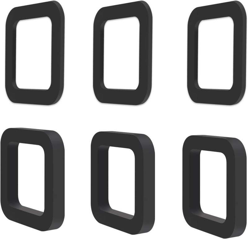joytrace 6 Pack - Multiple Size Combination，2.5 Inch Hitch Receiver Silencer Pad ，Effectively Reduce The Noise Disturbance- Compatible with Most 2.5 Inch Trailer Hitch Receiver - Image 1